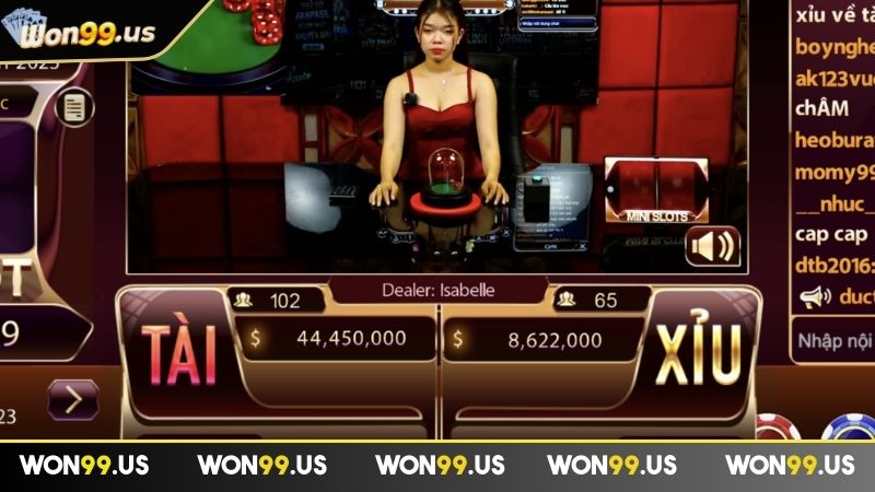 Đôi nét về tài xỉu livestream WON99